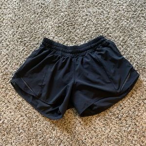 Black lululemon shorts